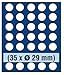 Produktbild SAFE 6329 Nova Coin Compact für 30 Münzen in rund Räume bis 29,5 mm = 2,9 cm