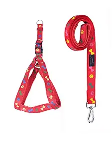 Pets Empire Pets Empire Foam Padded Pet Dog Step-in Chest Harness with Leash Comfortable Feel & Easy Control (Small Fits a Chest Girth of: 14