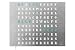 Produktbild Build-Yours – Word Clock Deutsch | Groß | 47x30 | Stahlfront | 7 Features | LED Wortuhr Wanduhr Digital