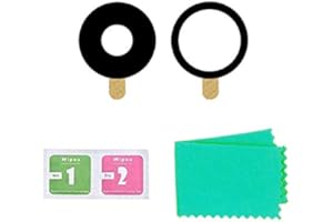 LTZGO 2 Piezas Vidrio Compatible para iPhone 11 A2111, A2223, A2221 Lente de Cristal de la Principal Cámara Trasera de Repuesto con Adhesivo, de la Objetivo Posterior Reemplazo Lentes