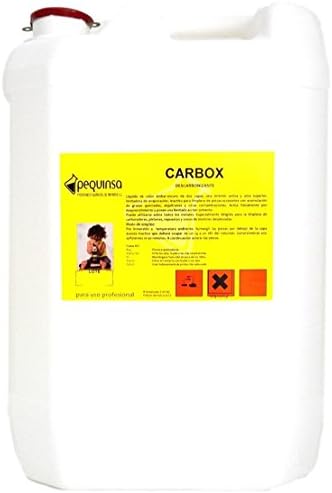 limpiador-eliminador of Inlay in carburadores, Exhaust Pipes and Mechanical elements. Container 30 Litres.