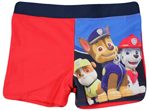 Preisvergleich Produktbild Nickelodeon Paw Patrol Jungen Badeshort Gr. 7-8 Jahre, rot