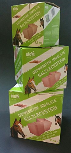 Gepresster Biova Salzlecksteine ca 2,5kg