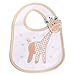 EJY Baby Waterproof Feeding Bibs Cartoon Giraffe Pattern Toddler Saliva Towel Bib