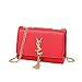 Produktbild 2018 Frauen Sommer Fringe Damentaschen Sets Kette Schultertaschen Mini-Taschen Handtaschen Messenger BagsRot-21 * 8 * 14.5cm