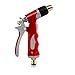 Produktbild Jahreszeiten Multi Spray Gun Multifunktionale Hochdruck Schaum Wasser Pistole Haus Garten Rasen Pet Car Wash Verdicken Kupfer Spray Flasche , red , 20m water pipes