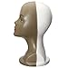 LuckyFine Foam Mannequin Head Wig Display Holder Manikin Styrofoam Female Model