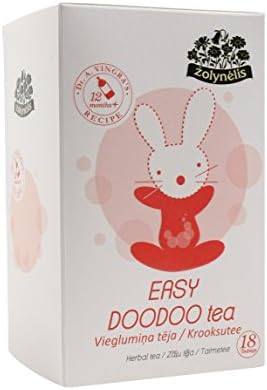 ACORUS Easy Doodoo - Natural Flatulence Reducing Herbal Tea For Babies (18 Pyramid tea bags)