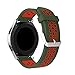 Produktbild Artistic9 Silikon Uhrenarmband für Samsung Galaxy Watch, 22mm Ersatz-Handschlaufe für Samsung Galaxy Watch 46mm - Doppelte Farbe Armband with Atmungsaktive Löcher für Sport