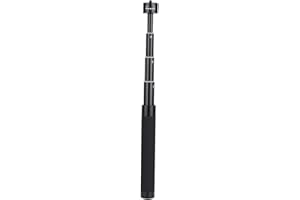 VBESTLIFE Mini Trípode Plegable Palo Selfie Extensión de Aleación de Aluminio de Alta Precisión con 1/4 '' Adaptador de Tornillo Extensor Poste para dji Zhiyun Hand Gimbal