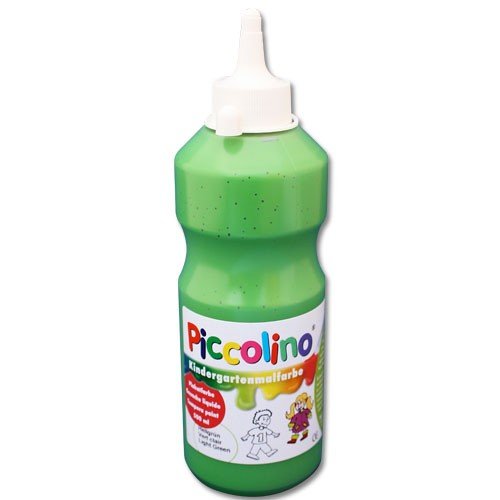 PICCOLINO Kindergarten Malfarben – Schulmalfarben Set mit 11 Farben in 500ml Flaschen - 5