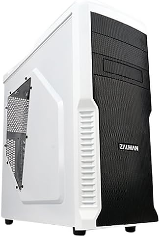 ZALMAN Z3 Plus ATX/M-ATX Tower Computer Case - White