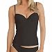 Produktbild Damen BH-Top - Nina von C. - Secret - Schwarz - Größe 85C - BH-Unterhemd mit Softschale - Formbügel - feminines BH-Hemd
