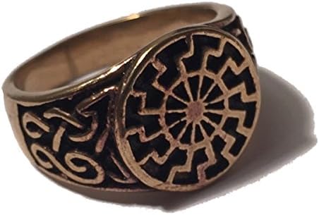 Black Sun – SEALING RING (in Bronze) | Ring Size 21/66