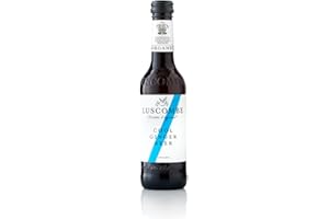 Luscombe - Cool Ginger Beer (12 x 27cl) - Devon Spring Water, Organic Sicilian Lemon & Root Ginger - All Natural Organic Ingredients, Vegan & Gluten Free