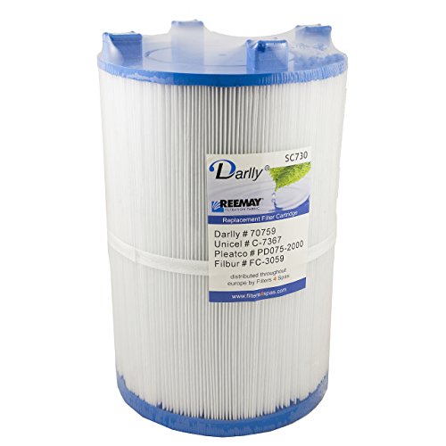 Darlly® Filter Ersatzfilter SC730 Lamellenfilter Dimension One Spas