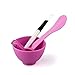 joyliveCY Lady Face Beauty Skin Care Mask Mixing Bowl Stick Brush Gauge 6 In 1 Set DIY Compressed Facial Mask Bowl