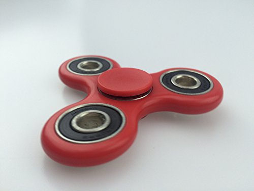 Fight Spinner Toys For Adults ADHD, Anxiety,Autism Tri-Spinner Fidget Toy Smooth Surface With Metal Inside Color Red Fight Spinner Toys For Adults ADHD, Anxiety,Autism Tri-Spinner Fidget Toy Smooth Surface With Metal Inside Color Red