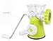 Produktbild OOFYHOME Manuell Küchenmaschine-Mixer, Chopper, Fleischwolf, Multi Mixer kann Hot Dogs-Green