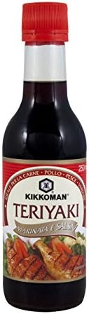 Kikkoman Salsa Teriyaki Marinata Alta Qualità, A Base Di Salsa Di Soia, Salsa Agrodolce, Per Accompagnare Sushi E Sashimi