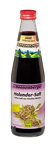 Preisvergleich Produktbild Schoenenberger Holunder-Saft, 3er Pack (3 x 330 ml)