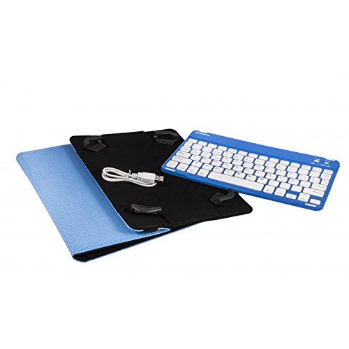 Silver HT - Funda universal gripcase con teclado ( 9