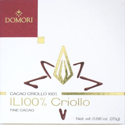 Preisvergleich Produktbild Domori Schokolade IL 100% Criollo 25 g