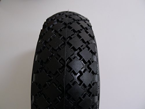 2x Sackkarrenrad Luftrad 3.00-4 (2P.R) Luftbreifung 260×85 mm Sackkarre Ersatzrad - 3
