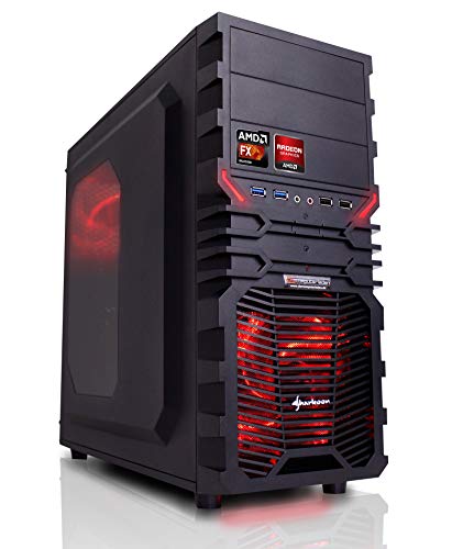 Gaming Aufrst PC AMD, FX-6300 6x3.5 GHz, 8GB DDR3, Radeon HD3000 1GB, Spiele Computer zusammengestellt in Deutschland Desktop Rechner Gaming Aufrst PC AMD, FX-6300 6x3.5 GHz, 8GB DDR3, Radeon HD3000 1GB, Spiele Computer zusammengestellt in Deutschland Desktop Rechner