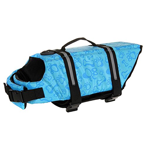 Preisvergleich Produktbild Macrorunuk Pet Hund Schwimmen Life Jacke Pet Life Saver Kleidung Weste Puppy Bademode