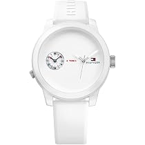Tommy Hilfiger Denim White Dial Silicone Band Men’s Watch 1791324 Tommy Hilfiger Denim White Dial Silicone Band Men main image 2