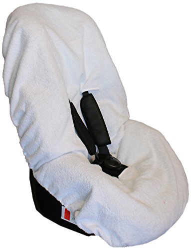 Looping Asiento Esponja coche cubierta Grupo blanca 1/2 y 3