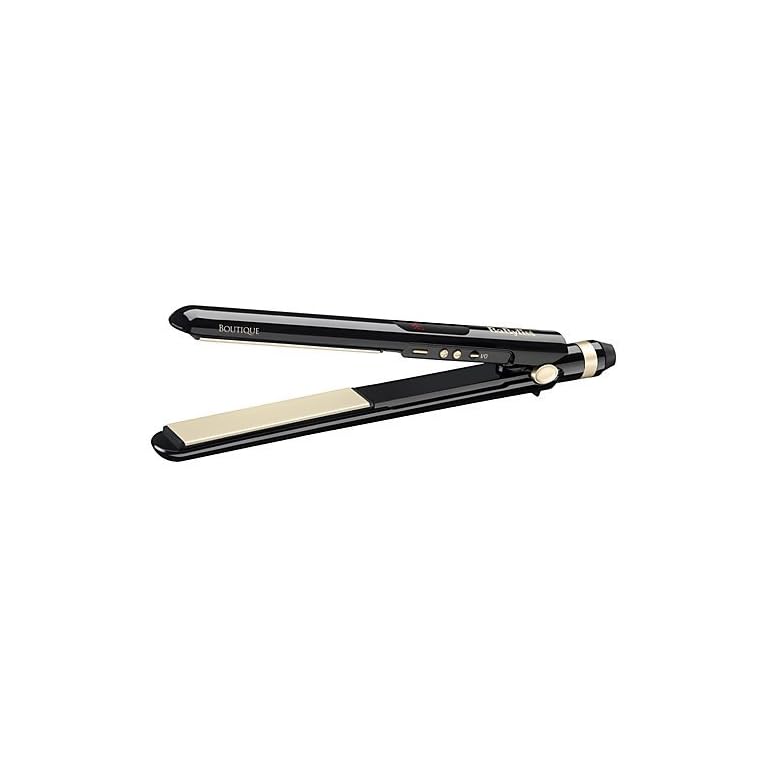 BaByliss Boutique Salon Control 235 Ceramic Hair Straighteners 2199U **Ready to use in 15 seconds/Curved housing design to create curly or wavy styles**