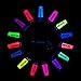 Moon Glow - Neon UV Face & Body Paint - 12ml Full Set of 16 - includes UV Keyring