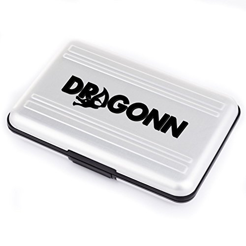 [Neues verbessertes Modell] DRAGONN® Memory Card-Schutz-Fall – Platz 8 Sd und 8 Micro SD Karten - 3