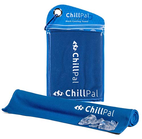 Preisvergleich Produktbild Chill Pal Mesh Kühlendes Handtuch - Kühlung Handtuch - Mikrofaser blau