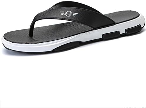 Men's Flip-Flops Beach Sandals for Male Slip-on Summer Sports Light Non-slip Water-proof Slippers, 003, UK 6.5/EU 39