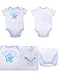 3 PCS Set: Puma Infant Short Sleeve Romper / Onesie & Pant Set 6-9M Multicolor