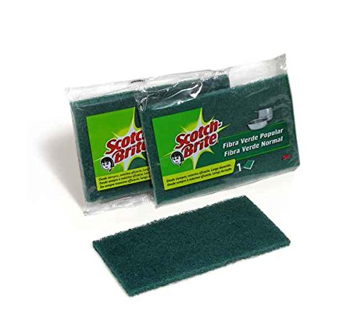 Scotch-Brite Estropajo Clásico, Verde, 25x21x16 cm
