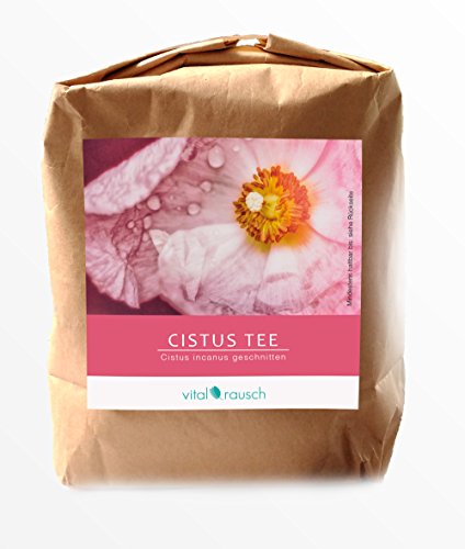 Cistus incanus - Zistrosenkraut geschnitten, Zistrosentee, naturbelassen - ohne Zusätze - 1000g