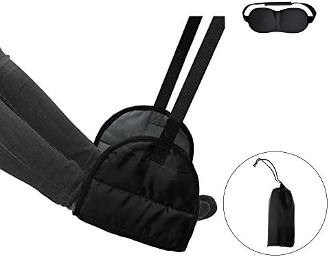 Anderlay Foot Rest Portable Foot Rest Travel Footrest with Free Eye Mask