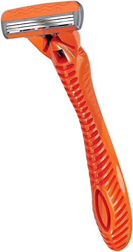 BIC Drei Hybrid Rasierer Set Männer (Rasierer mit drei Klingen, Auch für empfindliche Haut, Minimiert Hautirritationen, Rasiergriff mit Sechs Wechsel-Klingen) - 2