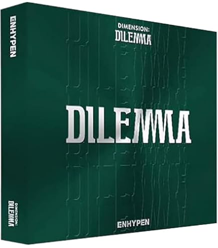 ENHYPEN Album DARK BLOOD – Full + Half + NEW Version 3 Set Mit Pre-Order Benefits & BolsVos Digital Planner
