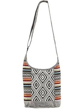 Sunsa Canvas Hobo Tasche Umhängetasche bunt groß Crossbody Schultertasche Handtasche