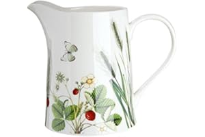 GILDE Guilde Pichet en porcelaine Motif fleurs sauvages Fleurs sauvages 1200 ml