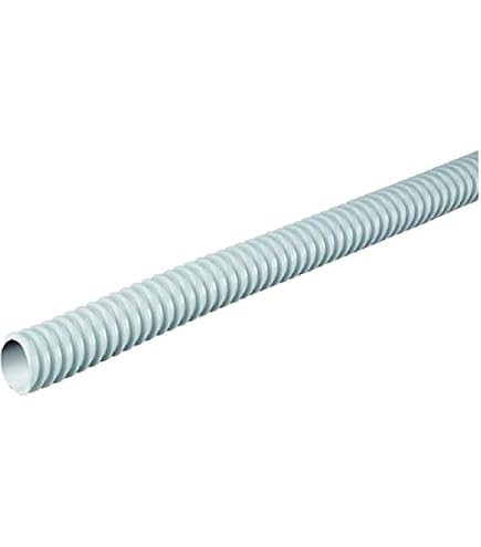 5x Guaine Spirali Per Cavi 1 Metro - 16mm Di Diametro - Ordina I Tuoi Fili (Bianco Chiaro)