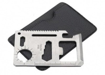 36cm CANADA „Forrest Ranger 2th.“ Mega Bowie- Jagd- Outdoor- Survival- Messer incl. Dolch Beimesser incl. 12in1 Survival-Card - 6