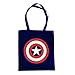 Produktbild Captain America Jute Beutel mit Logo von Elbenwald blau