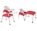 LuvLap 3 in 1 Baby High Chair (Red) RS.3149.00