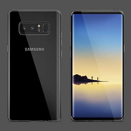 SPARIN Funda Samsung Galaxy Note 8  Carcasa Samsung Galaxy Note8 TPU Transparente  Flexibilidad  Funda de Silicona  Espalda Protecci  n Carcasa para Samsung Galaxy Note 8